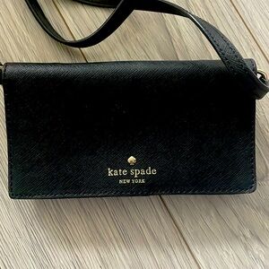 Like new Kate Spade Cross Body IPhone Case/Wallet